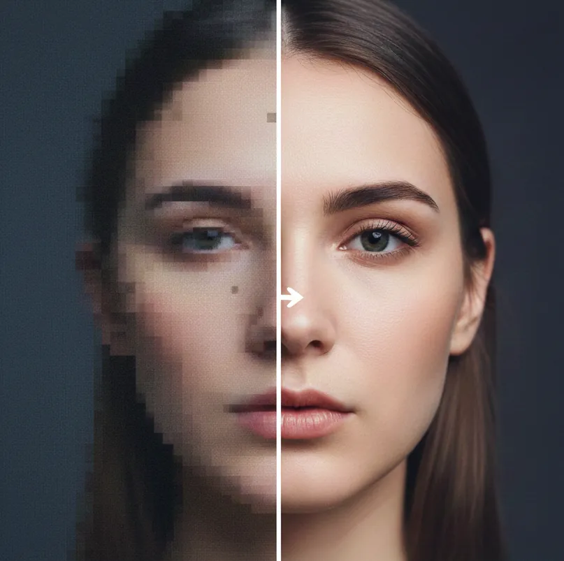 Melhore a qualidade do vídeo para HD e 4k!